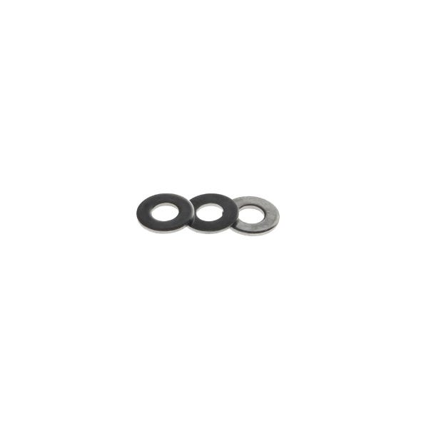 COLONY MACHINE WASHER FLAT 1/4 CHR (PACK 12)