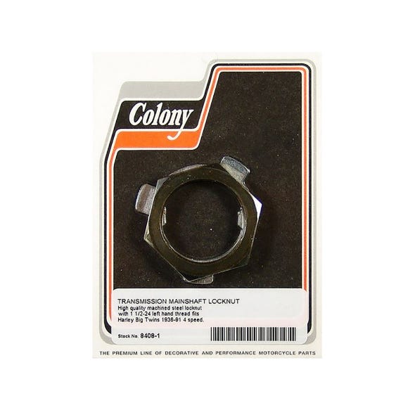 COLONY MACHINE LOCK NUT TRANS M/SHAFT BT36-91