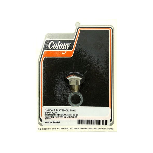 COLONY MACHINE DRAIN PLUG OIL TANKBT81UP