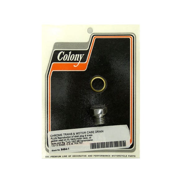 COLONY MACHINE DRAIN PLUG BT65UP & XL67-21