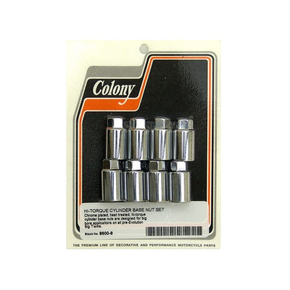 COLONY MACHINE CYL BASE NUTS BT48-84 SHOVEL