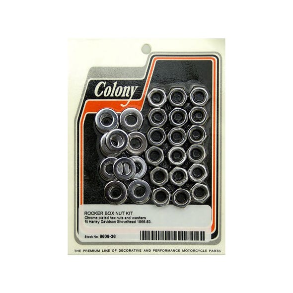COLONY MACHINE ROCKER CVR NUTS BT66-83 H/H