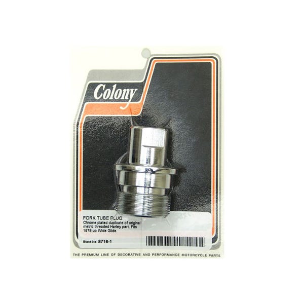 COLONY MACHINE FORK TUBE PLUG BT78-17 WG (2 REQ)