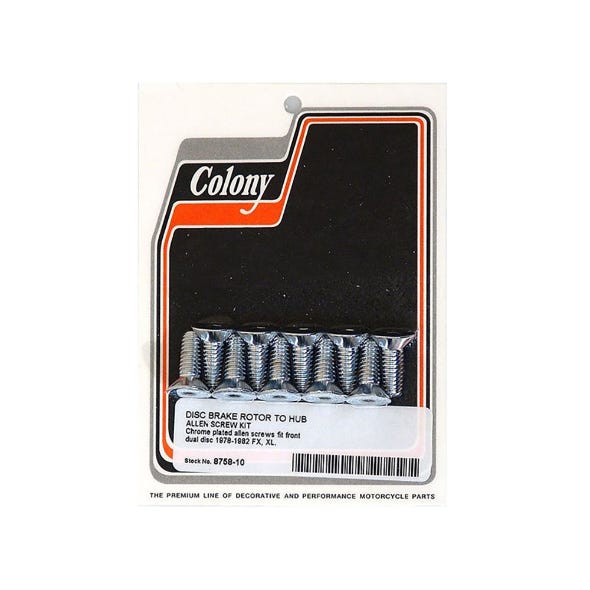 COLONY MACHINE BOLTS DISC FR FXXL78-82
