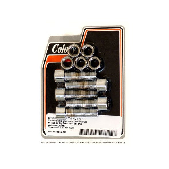 COLONY MACHINE PULLEY/SPRKT BOLTS 7/16UNFX1-1/2