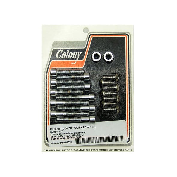 COLONY MACHINE PRIM CVR BOLTS FXR85-94 &