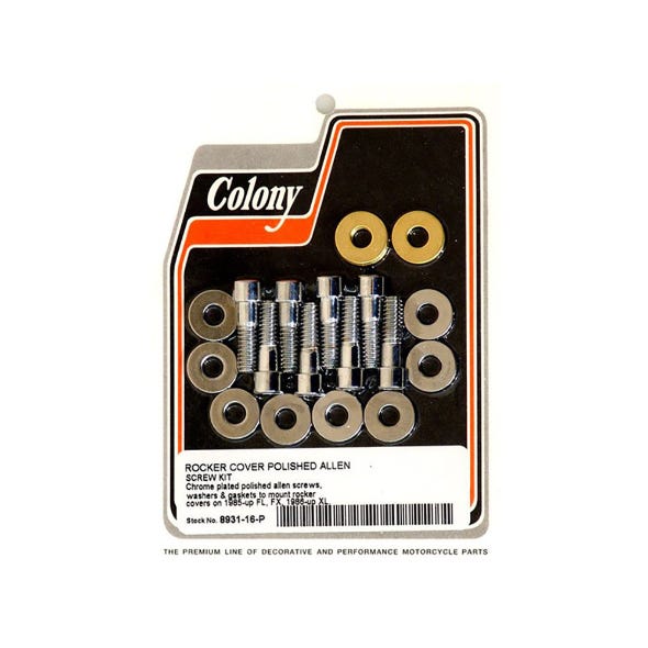 COLONY MACHINE ROCKER CVR BOLTS BT85-99 EVO &