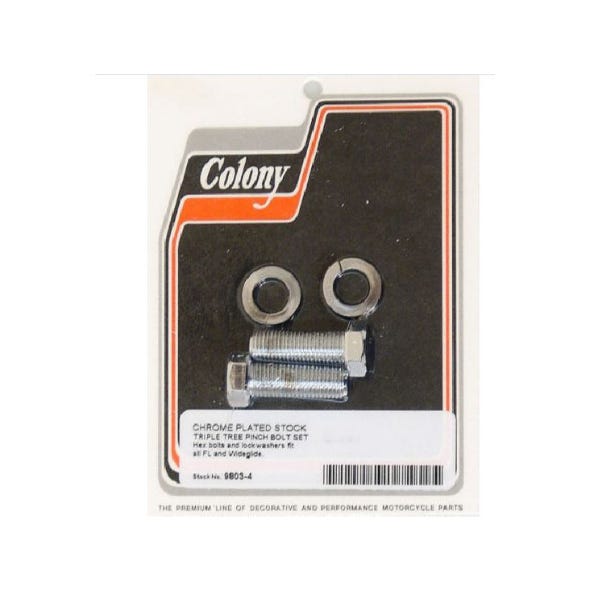COLONY MACHINE LOWER T/TREE PINCH BOLT WG49-17