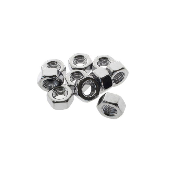 COLONY MACHINE NUT HEX UNF 5/16-24 (PK10) CHR