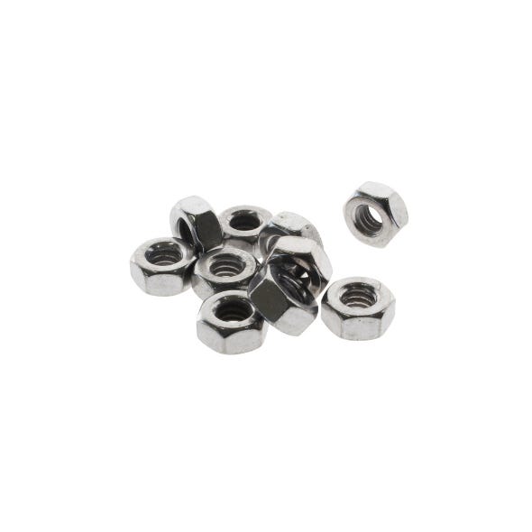 COLONY MACHINE NUT HEX UNC 1/4-20 (PK10) CHR