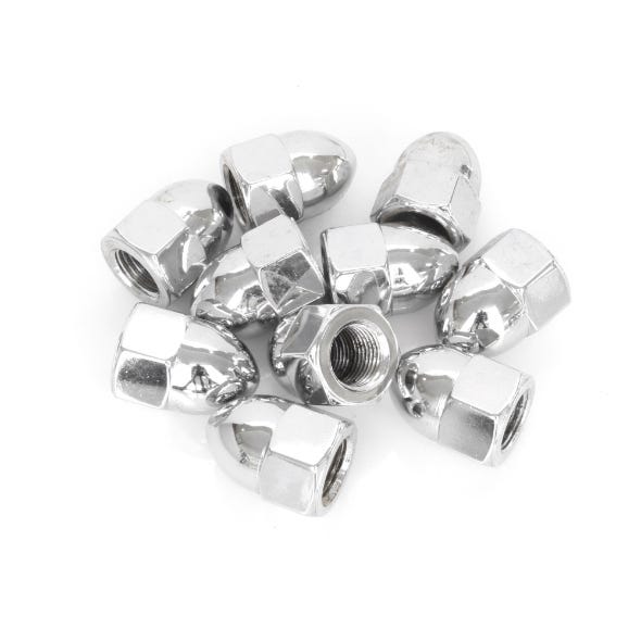 COLONY MACHINE NUT ACORN UNF 1/2-20 CHR