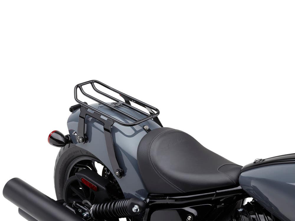 COBRA EXHAUST LUGGAGE RACK BLK QUICK DETACH