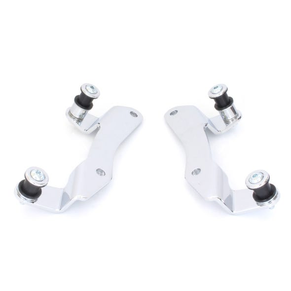 COBRA EXHAUST MNT KIT S/BAR FLH14UP CHR