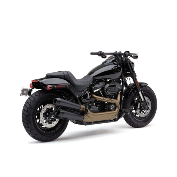 COBRA EXHAUST MUFFLERS S/TAIL18UP FXFB BLK/BLK