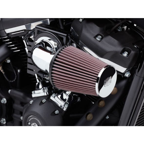 COBRA EXHAUST A/FILTER CONE 90DEG 107CI