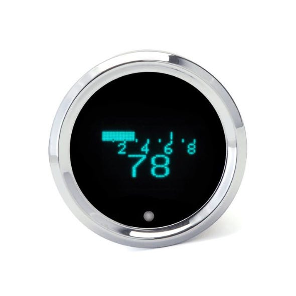 DAKOTA DIGITAL SPEEDO 2-1/16 ROUND W/TACHO &