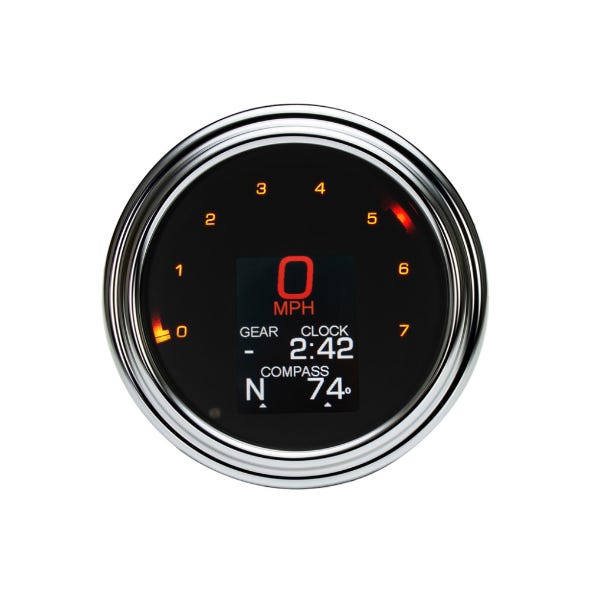 DAKOTA DIGITAL SPEEDO/TACHO 4.5 TANK MNT BT36-03