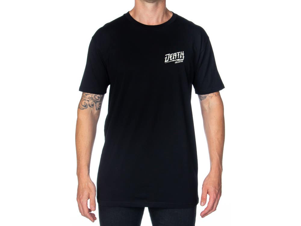 DEATH COLLECTIVE MENS T-SHIRT; BOLT TEE - M - BLACK