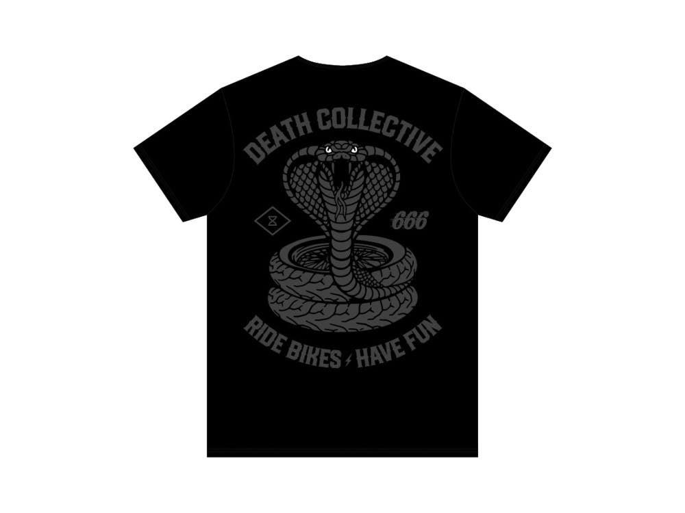 DEATH COLLECTIVE MENS SNAKE EYES T-SHIRT