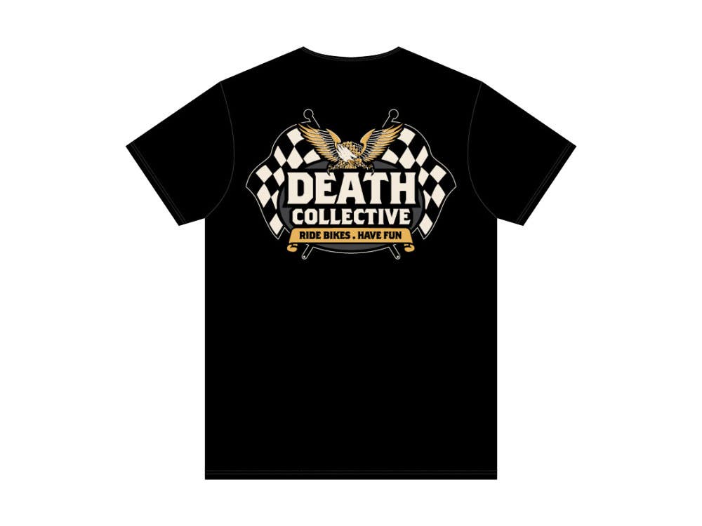 DEATH COLLECTIVE MENS SPEEDWAY T-SHIRT