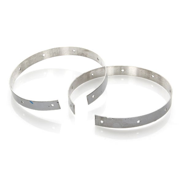 D&D EXHAUSTS BANDS STAINLESS STEEL REPL. FOR