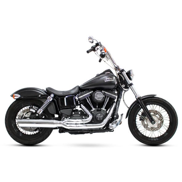 D&D EXHAUSTS EXHAUST FXD06-17 2:1 FATCAT