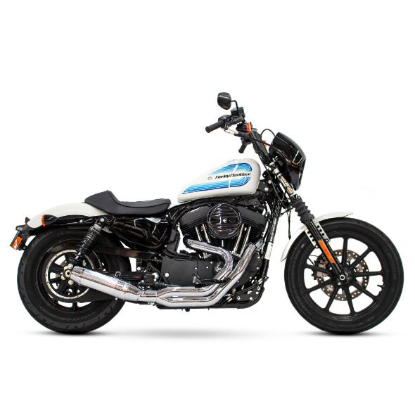 D&D EXHAUSTS EXHAUST XL04-21 2:1 BOBCAT CHR