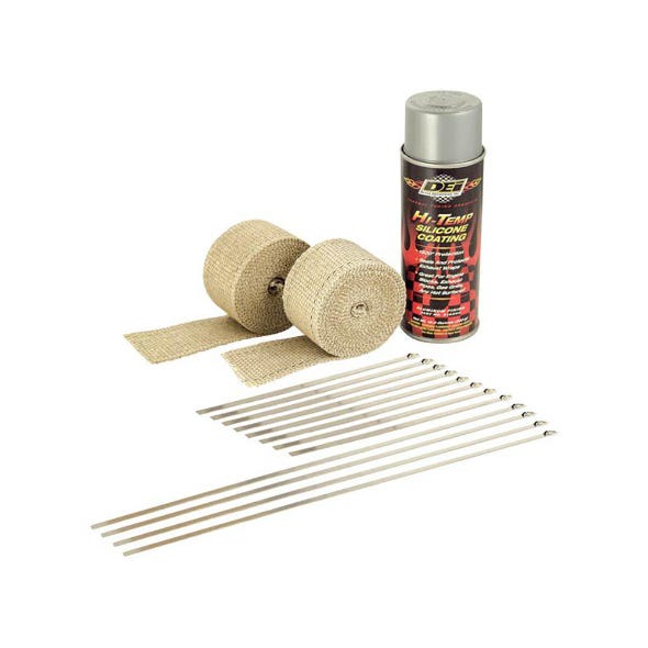 DESIGN ENGINEERING INC HEAT WRAP KIT; TAN 2 X (2X15FT)