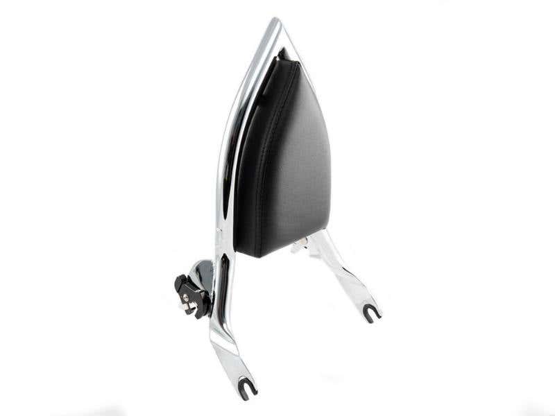 FACTORY 47 HANDLEBARS DIABLO SISSY BAR BACKREST - CHROME. FITS TOURING 2009UP.