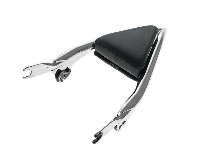 FACTORY 47 HANDLEBARS APEX SISSY BAR BACKREST - CHROME. FITS TOURING 2009UP.