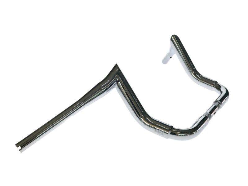 FACTORY 47 HANDLEBARS 10IN. X 1-1/2IN. ASSAULT HANDLEBAR - CHROME. FITS ULTRA MODELS 1996UP AND STREET GLIDE 1996-2023