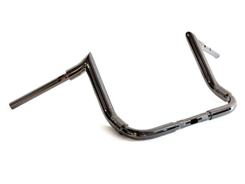FACTORY 47 HANDLEBARS 12IN. X 1-1/2IN. S SERIES HANDLEBAR - BLACK CHROME. FITS CVO STREET GLIDE 2023UP & STREET GLIDE 2024UP