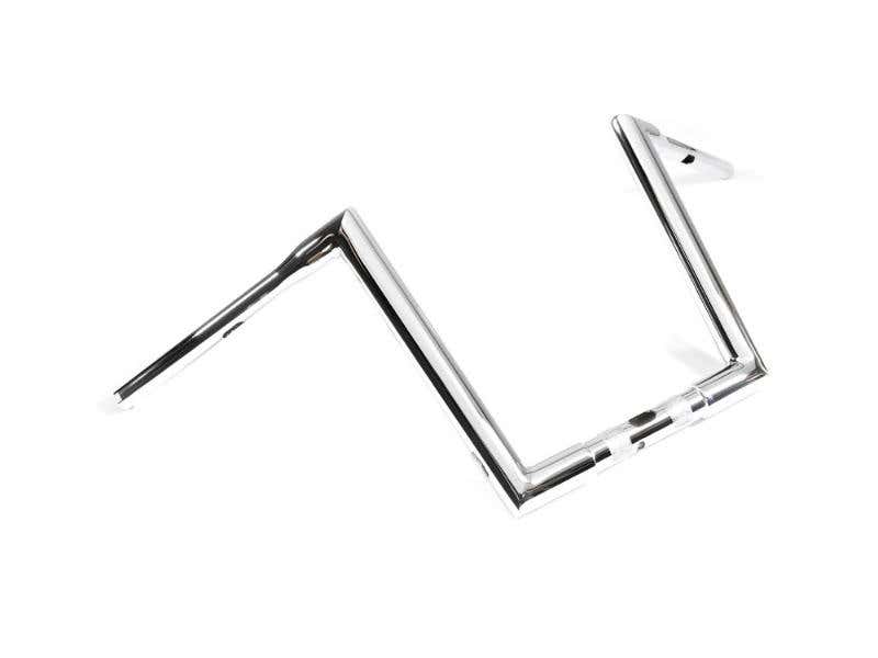 FACTORY 47 HANDLEBARS 12IN. X 1-1/2IN. STR MITER HANDLEBAR - CHROME. FITS ROAD GLIDE 2015-2023
