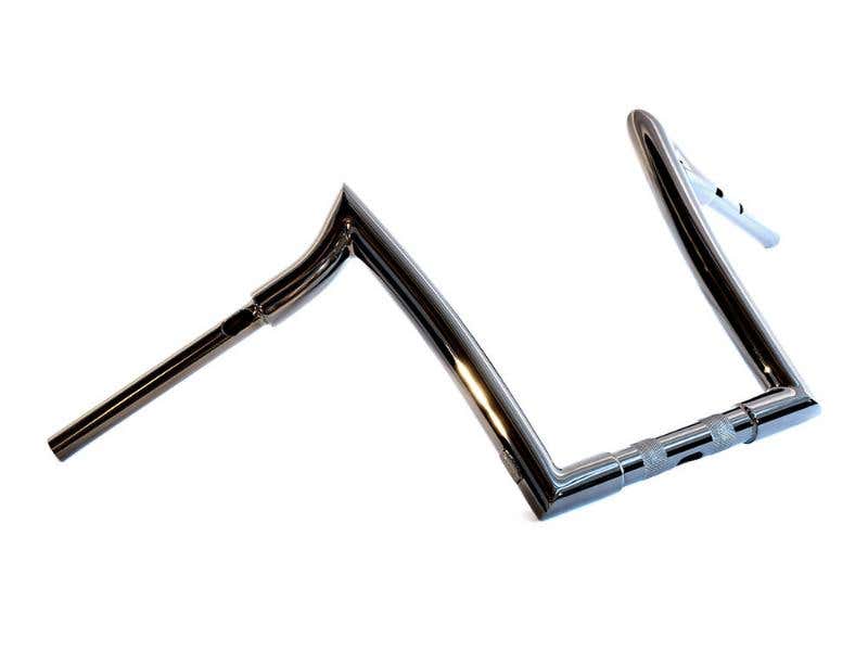 FACTORY 47 HANDLEBARS 12IN. X 1-1/2IN. R SERIES HANDLEBAR - BLACK CHROME. FITS CVO ROAD GLIDE 2023UP & ROAD GLIDE 2024UP
