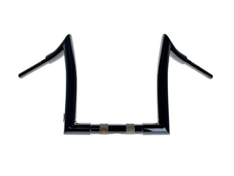 FACTORY 47 HANDLEBARS 12IN. X 1-1/2IN. R SERIES HANDLEBAR - GLOSS BLACK. FITS CVO ROAD GLIDE 2023UP & ROAD GLIDE 2024UP