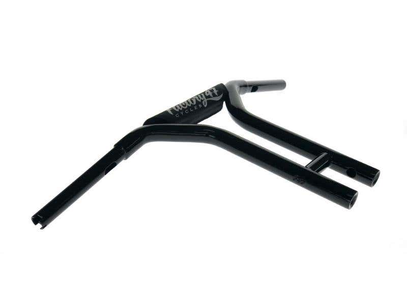 FACTORY 47 HANDLEBARS 14IN. X 1-1/4IN. MX47 STRAIGHT T-BAR HANDLEBAR - GLOSS BLACK.