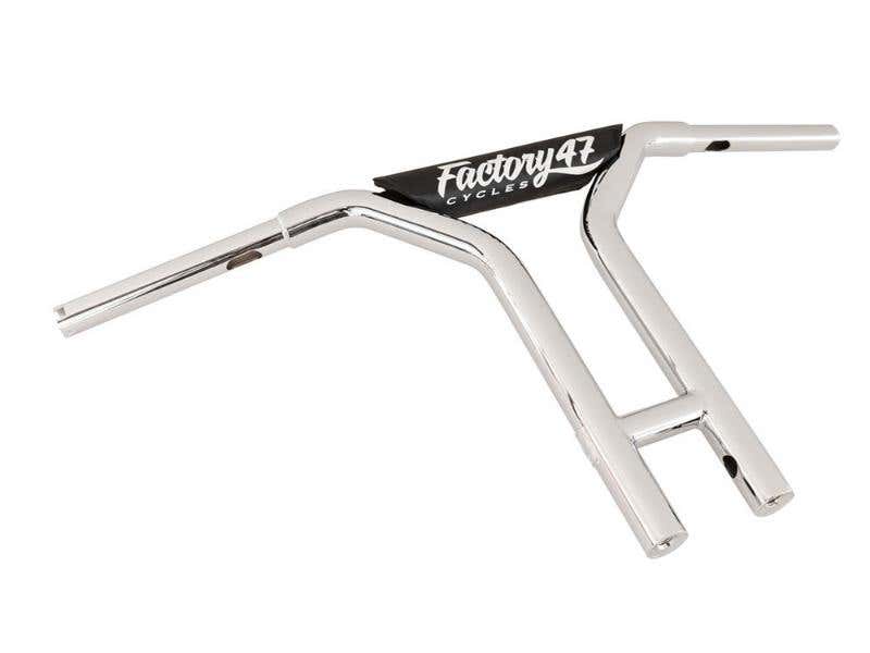 FACTORY 47 HANDLEBARS 14IN. X 1-1/4IN. MX47 STRAIGHT T-BAR HANDLEBAR - CHROME.
