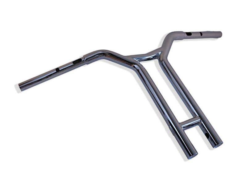 FACTORY 47 HANDLEBARS 16IN. X 1-1/4IN. BRAP STRAIGHT T-BAR HANDLEBAR - CHROME. FITS CVO ROAD GLIDE 2023UP & ROAD GLIDE 2024UP
