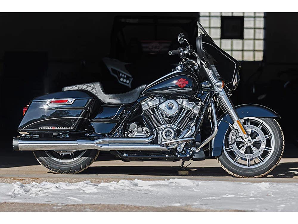 FIREBRAND EXHAUSTS EXHAUST FLH17UP 2:1 CHR W/BLK