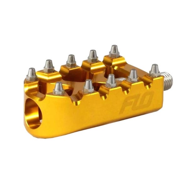 FLO MOTORSPORTS BRAKE/SHIFTPEG GOLD