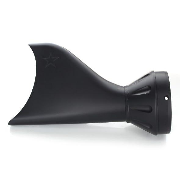 FREEDOM PERFORMANCE EXHAUST END CAP; SHARKTAIL TIP 4 MUFFLER