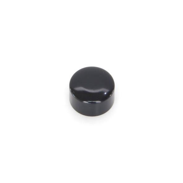 HAWG HALTERS CAP PUSH BUTTON BLK ANODIZED