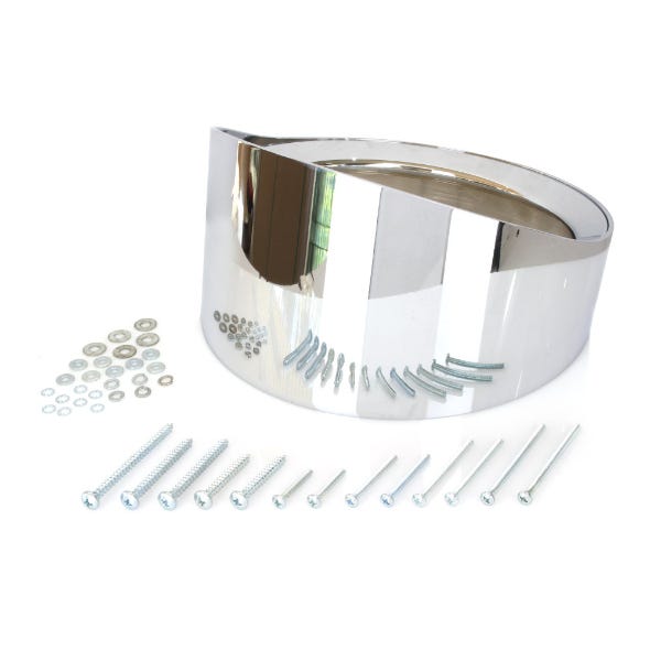 HAWG HALTERS HEADLIGHT NACELLE BEZEL. FOR TOURING MODELS WITH RAKED TRIPLE TREES.