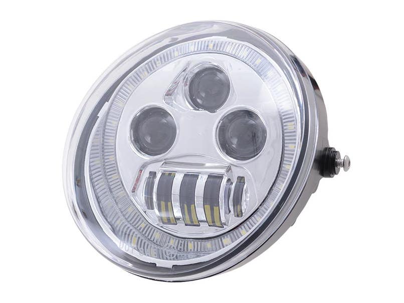 HOG LIGHTS AUSTRALIA H/LIGHT V-ROD 5-3/4 60W LED CHR
