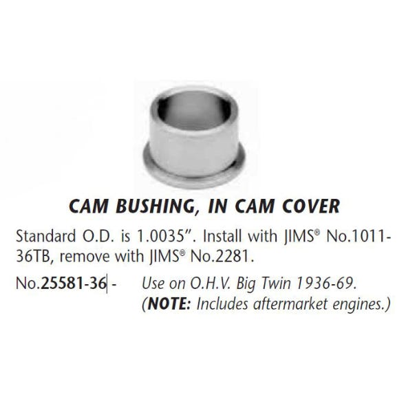 JIMS BUSH CAM CVR BT36-69