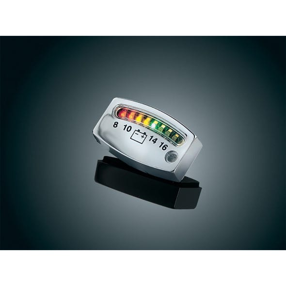 KURYAKYN BATTERY GAUGE; W/LED INDICATOR