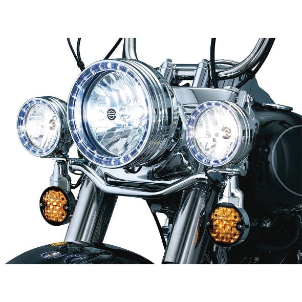 KURYAKYN 7IN. LED HALO HEADLIGHT TRIM RING.