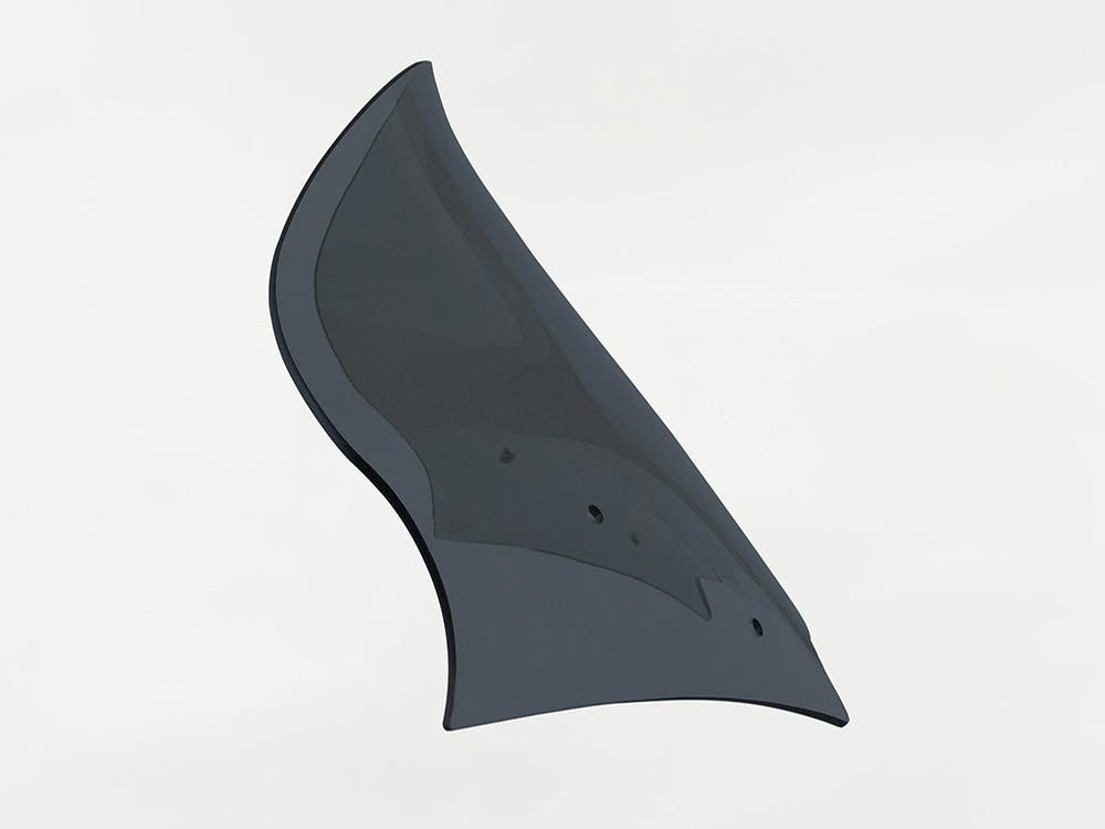 KLOCK WERKS WINDSHIELD FLARE FLTRX24UP 13.5