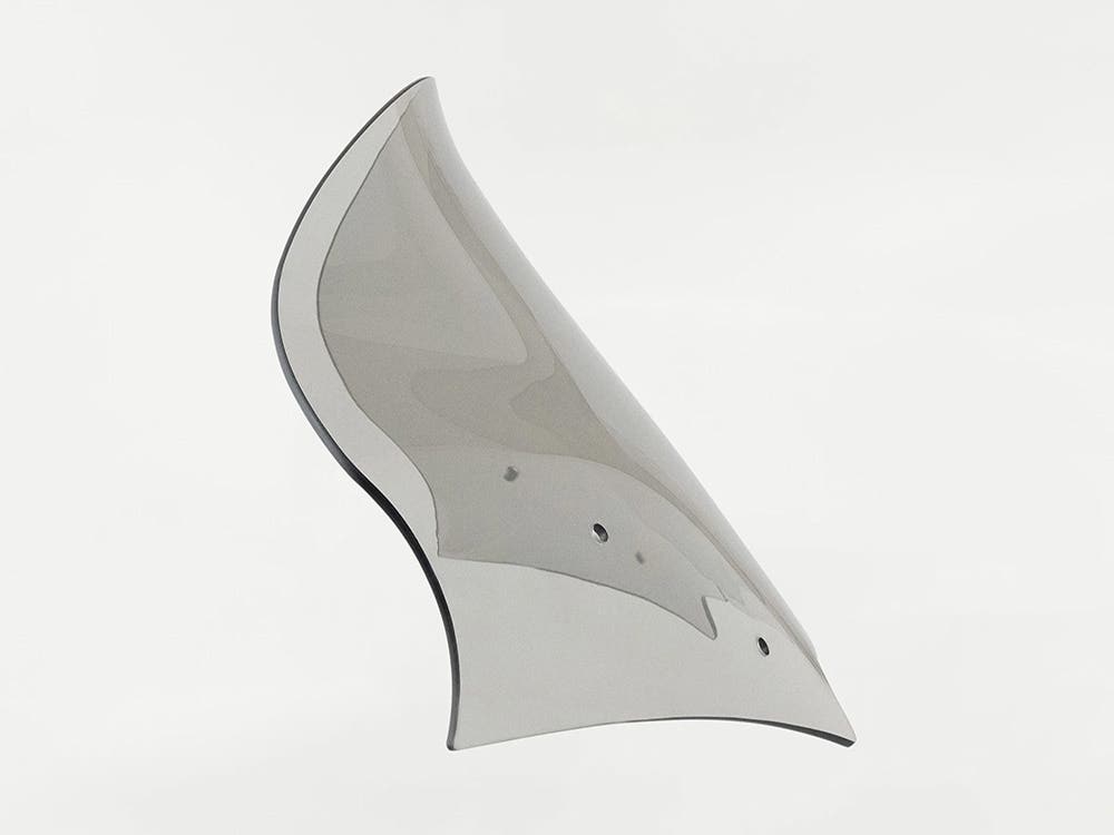 KLOCK WERKS WINDSHIELD FLARE FLTRX24UP 13.5