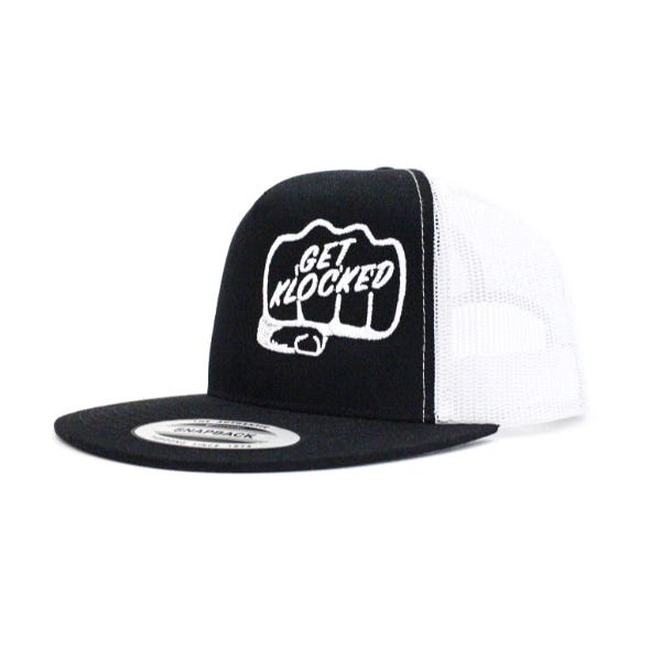 S&S CYCLE PERFORMANCE GET KLOCKED FIST BUMP TRUCKER CAP